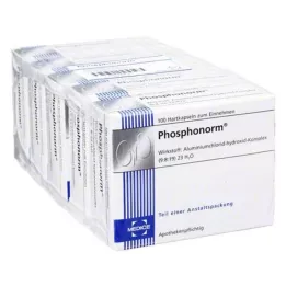 PHOSPHONORM Kietos kapsulės, 5X100 vnt