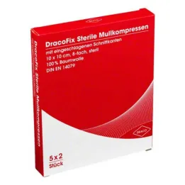Dracofix Peel kompresai, 5x2 vnt