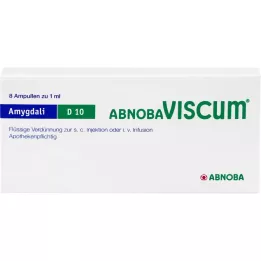 ABNOBAVISCUM Amygdali D 10 ampulių, 8 vnt