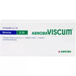 ABNOBAVISCUM Betulae D 20 ampulės, 8 vnt