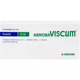 ABNOBAVISCUM Fraxini D 10 ampulių, 8 vnt