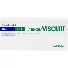 ABNOBAVISCUM Mali D 10 ampulių, 8 vnt