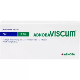 ABNOBAVISCUM Pini D 10 ampulių, 8 vnt