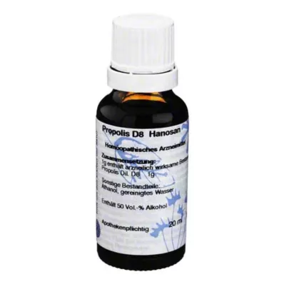 PROPOLIS D 8 Skiedimas, 20 ml PROPOLIS D 8 Skiedimas, 20 ml