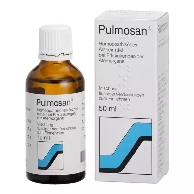 PULMOSAN Lašai, 50 ml PULMOSAN Lašai, 50 ml