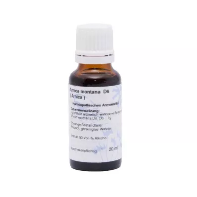 ARNICA D 6 Skiedimas, 20 ml ARNICA D 6 Skiedimas, 20 ml