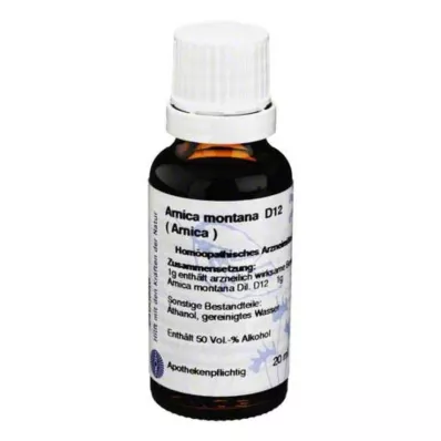 ARNICA D 12 Skiedimas, 20 ml ARNICA D 12 Skiedimas, 20 ml