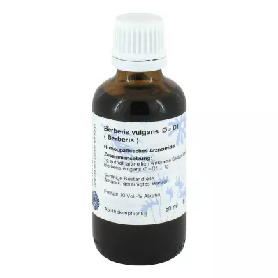 BERBERIS Motinos tinktūra, 50 ml