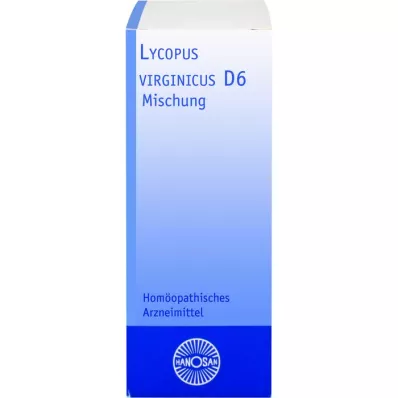 LYCOPUS VIRGINICUS D 6 Skiedimas, 20 ml