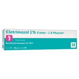 CLOTRIMAZOL 1 % kremas-1A Pharma, 50 g