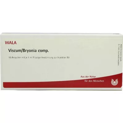 VISCUM/BRYONIA kompl. ampulės, 10X1 ml