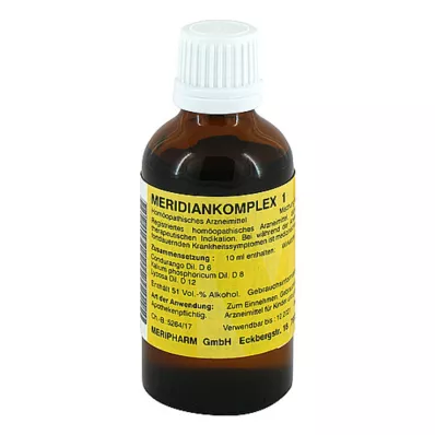 MERIDIANKOMPLEX 1 mišinys, 50 ml MERIDIANKOMPLEX 1 mišinys, 50 ml