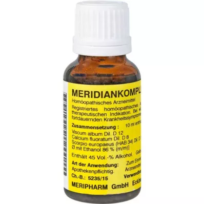 MERIDIANKOMPLEX 4 mišinys, 20 ml