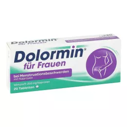 DOLORMIN moteriškos tabletės, 20 vnt