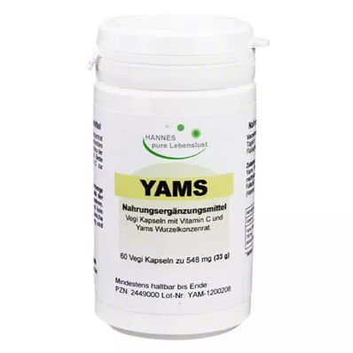 YAMSWURZEL KAPSULES, 60 vnt YAMSWURZEL KAPSULES, 60 vnt