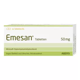 EMESAN Tabletės, 20 vnt