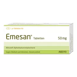EMESAN Tabletės, 50 vnt