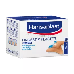 HANSAPLAST Elastiniai pirštų galiukų pleistrai, 50 vnt