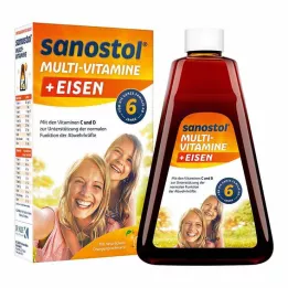 SANOSTOL plius geležies sultys, 230 ml