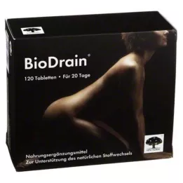 BIODRAIN Tabletės, 120 vnt