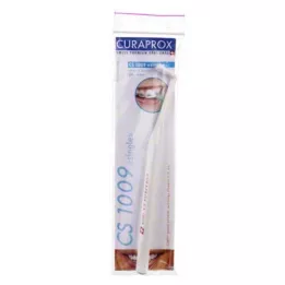 CURAPROX CS 1009 Vienpusis dantų šepetėlis su minkštu 9mm B., 1 vnt