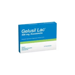 GELUSIL LAC Kramtomosios tabletės, 20 vnt