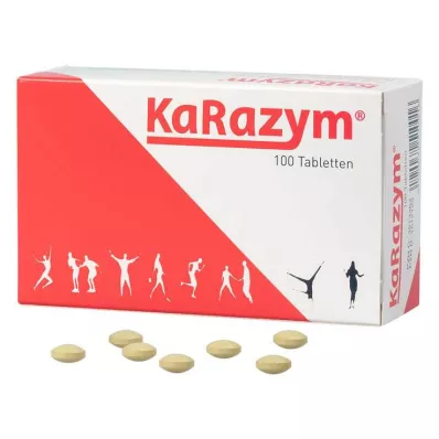 KARAZYM skrandyje neirios tabletės, 100 vnt KARAZYM skrandyje neirios tabletės, 100 vnt