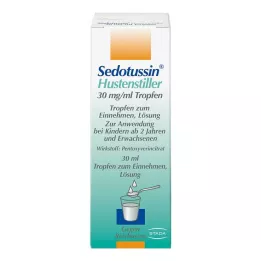 SEDOTUSSIN Kosulį slopinantys lašai, 30 ml