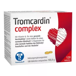 TROMCARDIN kompleksinės tabletės, 120 vnt