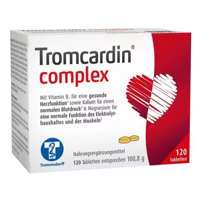 TROMCARDIN kompleksinės tabletės, 120 vnt TROMCARDIN kompleksinės tabletės, 120 vnt