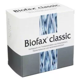 BIOFAX klasikinės kietos kapsulės, 120 vnt