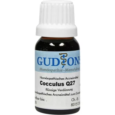 COCCULUS Q 27 tirpalas, 15 ml