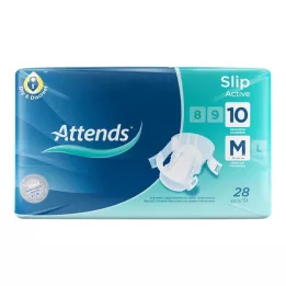 ATTENDS Slip Active 10 M, 28 vnt