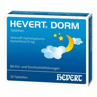 HEVERT DORM Tabletės, 50 vnt HEVERT DORM Tabletės, 50 vnt