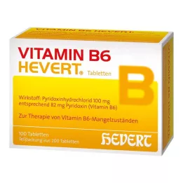 VITAMIN B6 HEVERT Tabletės, 200 vnt