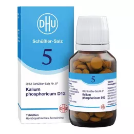 BIOCHEMIE DHU 5 Kalium phosphoricum D 12 tablečių, 200 vnt