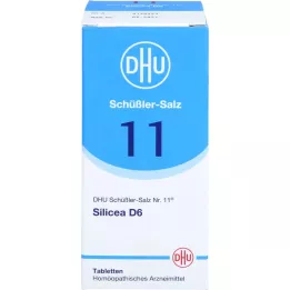 BIOCHEMIE DHU 11 Silicea D 6 tablečių, 200 vnt