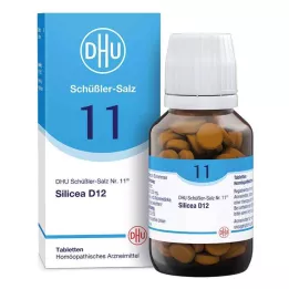 BIOCHEMIE DHU 11 Silicea D 12 tablečių, 200 vnt
