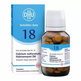 BIOCHEMIE DHU 18 Calcium sulfuratum D 6 tablečių, 200 vnt