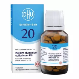 BIOCHEMIE DHU 20 kalio alūno.siera.D 6 tabletės, 200 vnt