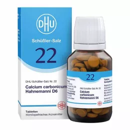 BIOCHEMIE DHU 22 Calcium carbonicum D 6 tabletės, 200 vnt