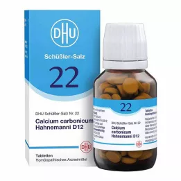 BIOCHEMIE DHU 22 Calcium carbonicum D 12 tabletės, 200 vnt