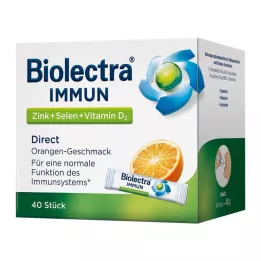 BIOLECTRA Immun Direct Sticks, 40 vnt