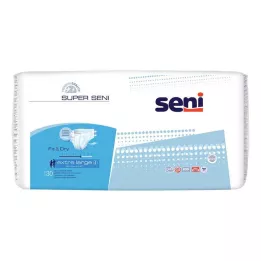 SUPER SENI Kelnės nuo šlapimo nelaikymo suaugusiems 4 XL dydis, 30 vnt