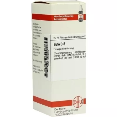BUFO D 8 Skiedimas, 20 ml