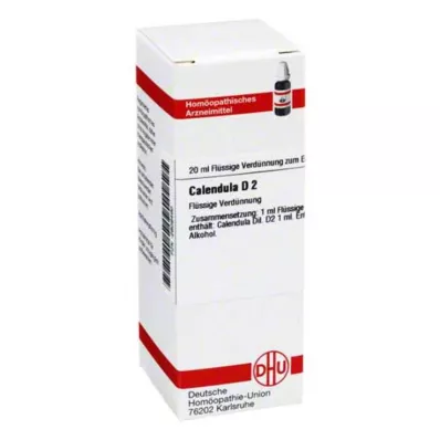 CALENDULA D 2 praskiedimas, 20 ml CALENDULA D 2 praskiedimas, 20 ml