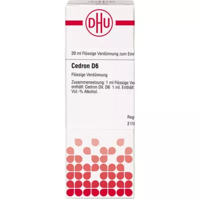 CEDRON D 6 Skiedimas, 20 ml CEDRON D 6 Skiedimas, 20 ml