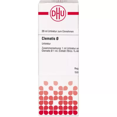 CLEMATIS Motinos tinktūra, 20 ml CLEMATIS Motinos tinktūra, 20 ml