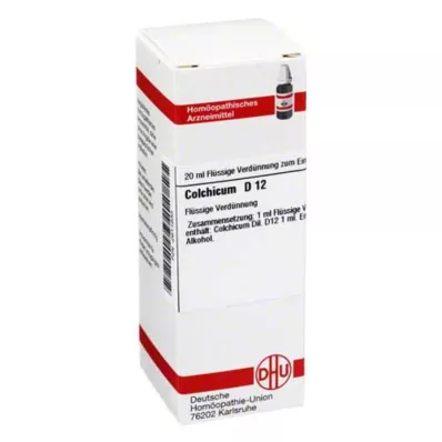 COLCHICUM D 12 Skiedimas, 20 ml