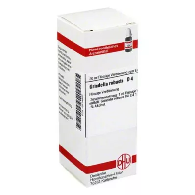 GRINDELIA ROBUSTA D 4 skiedimas, 20 ml
